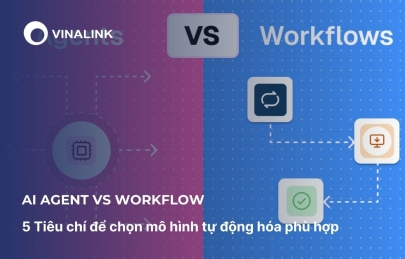 AI Agent vs Workflow: 5 Tiêu chí để chọn mô hình tự động hóa phù hợp